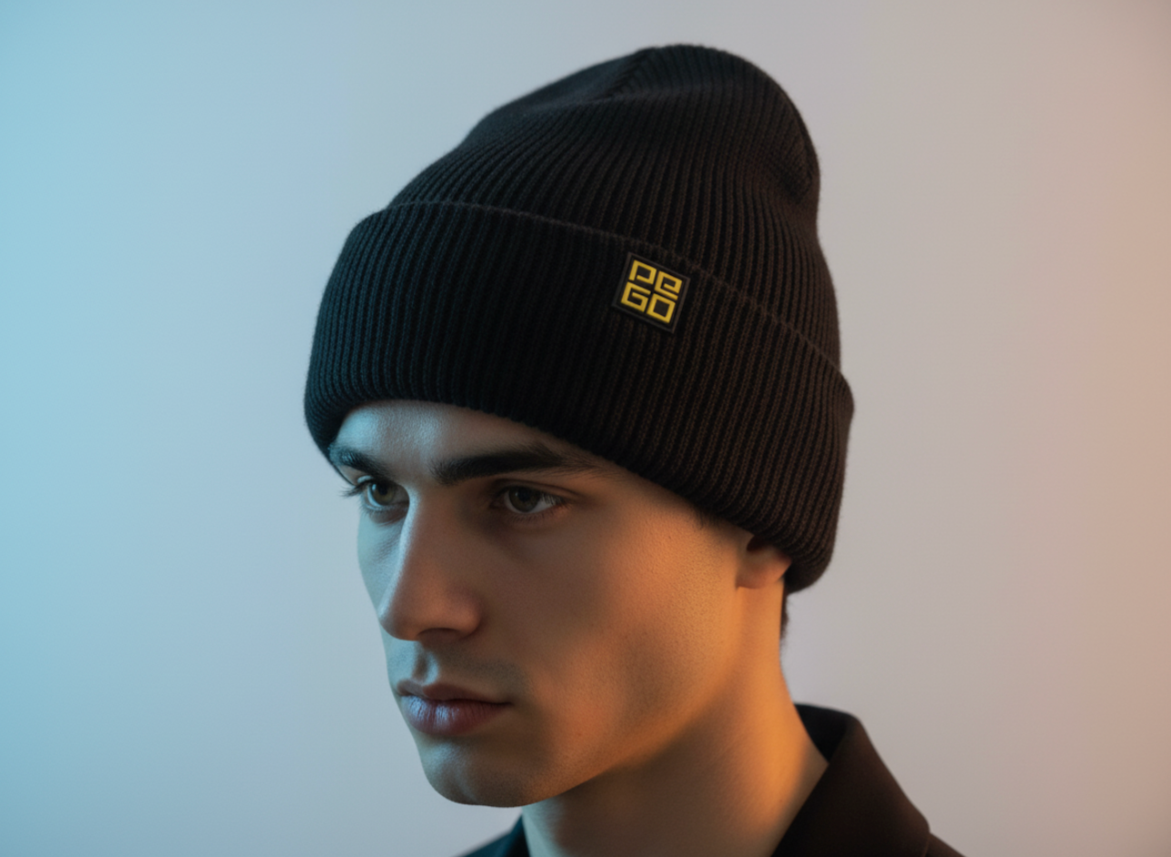 PEGO Icon Beanie Black