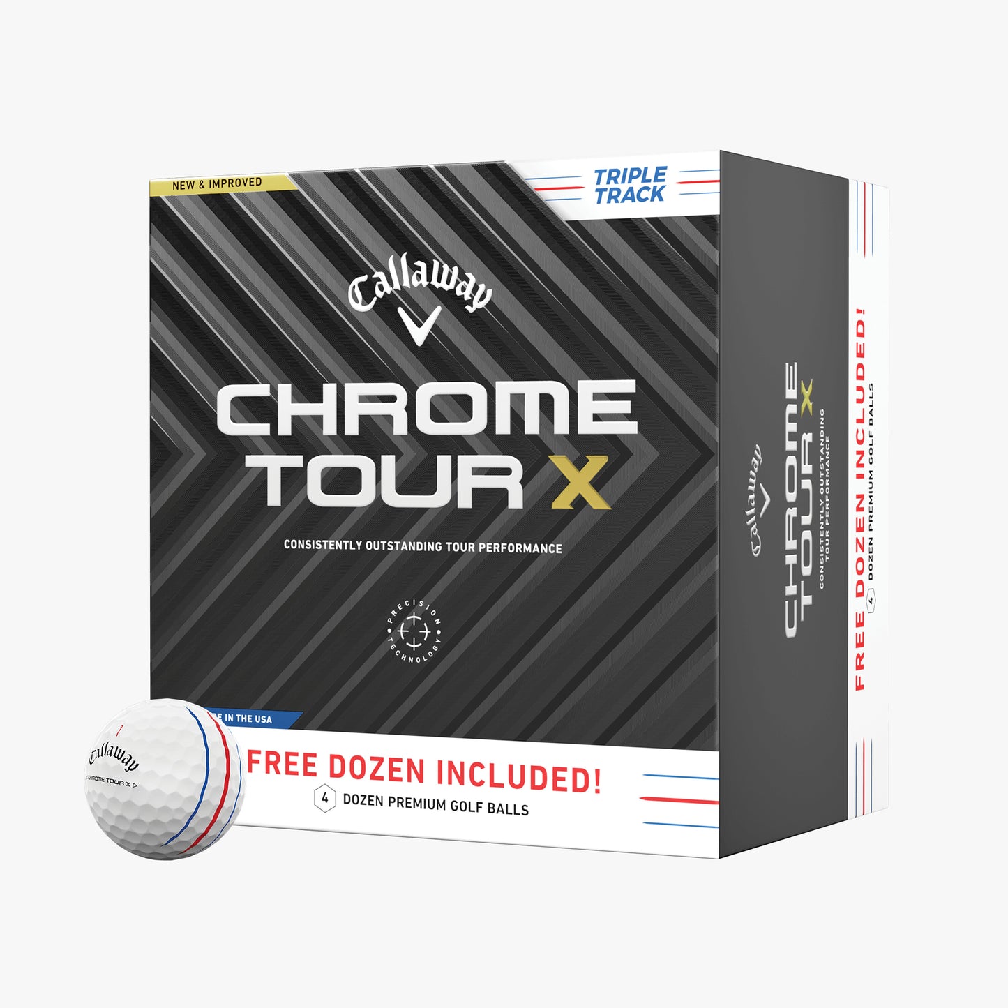 Callaway Chrome Tour X Triple Track 4 Dozen
