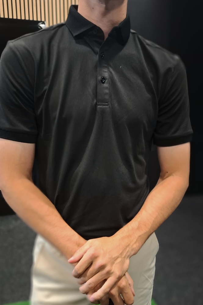 Elegant Polo Shirt Black