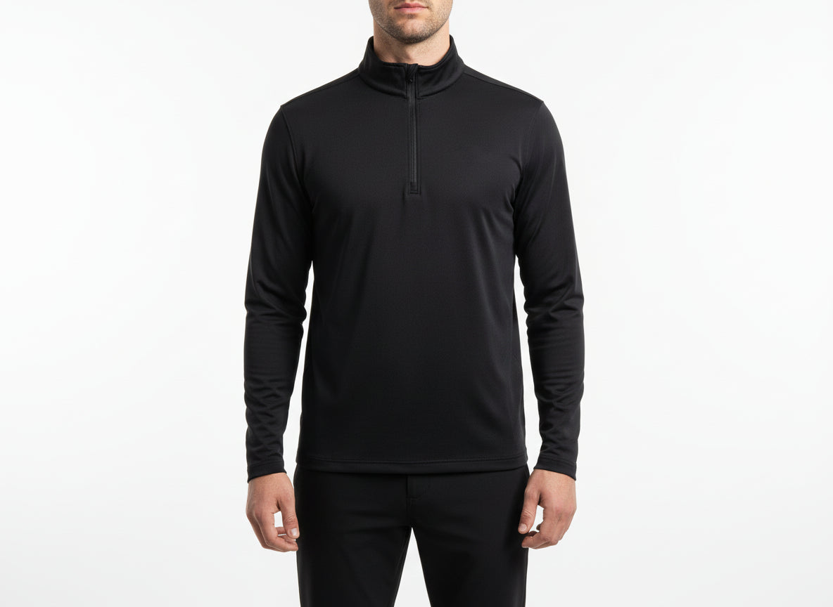 Long Sleeve Quarter Zip Shirt