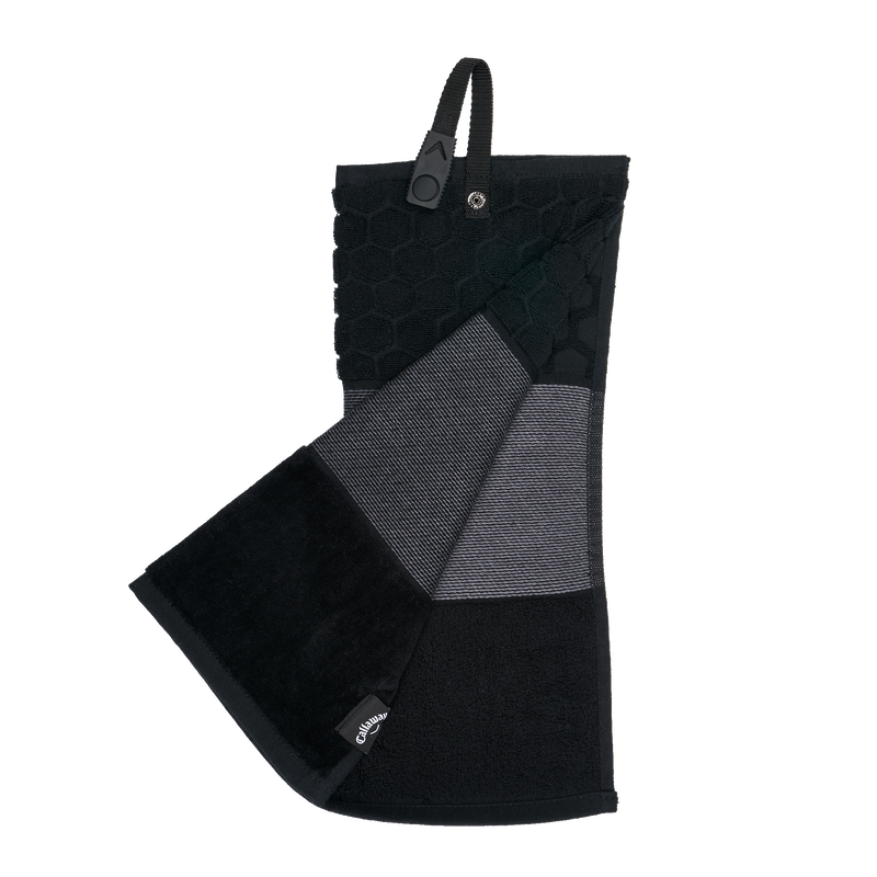 Callaway Trifold Towel 23 Black