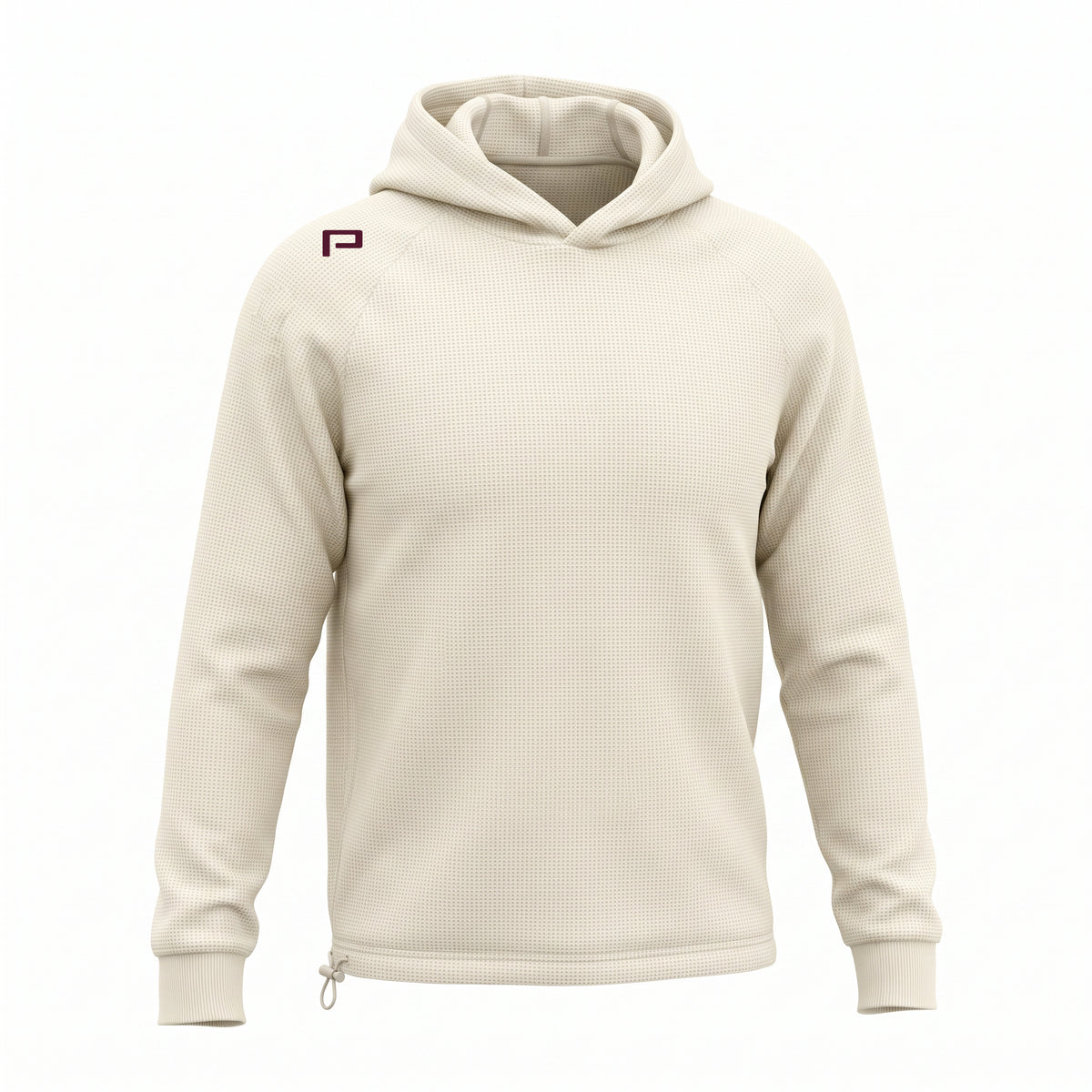Waffle Hoodie Cream