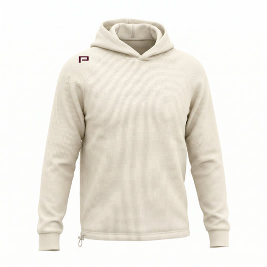 Waffle Hoodie Cream