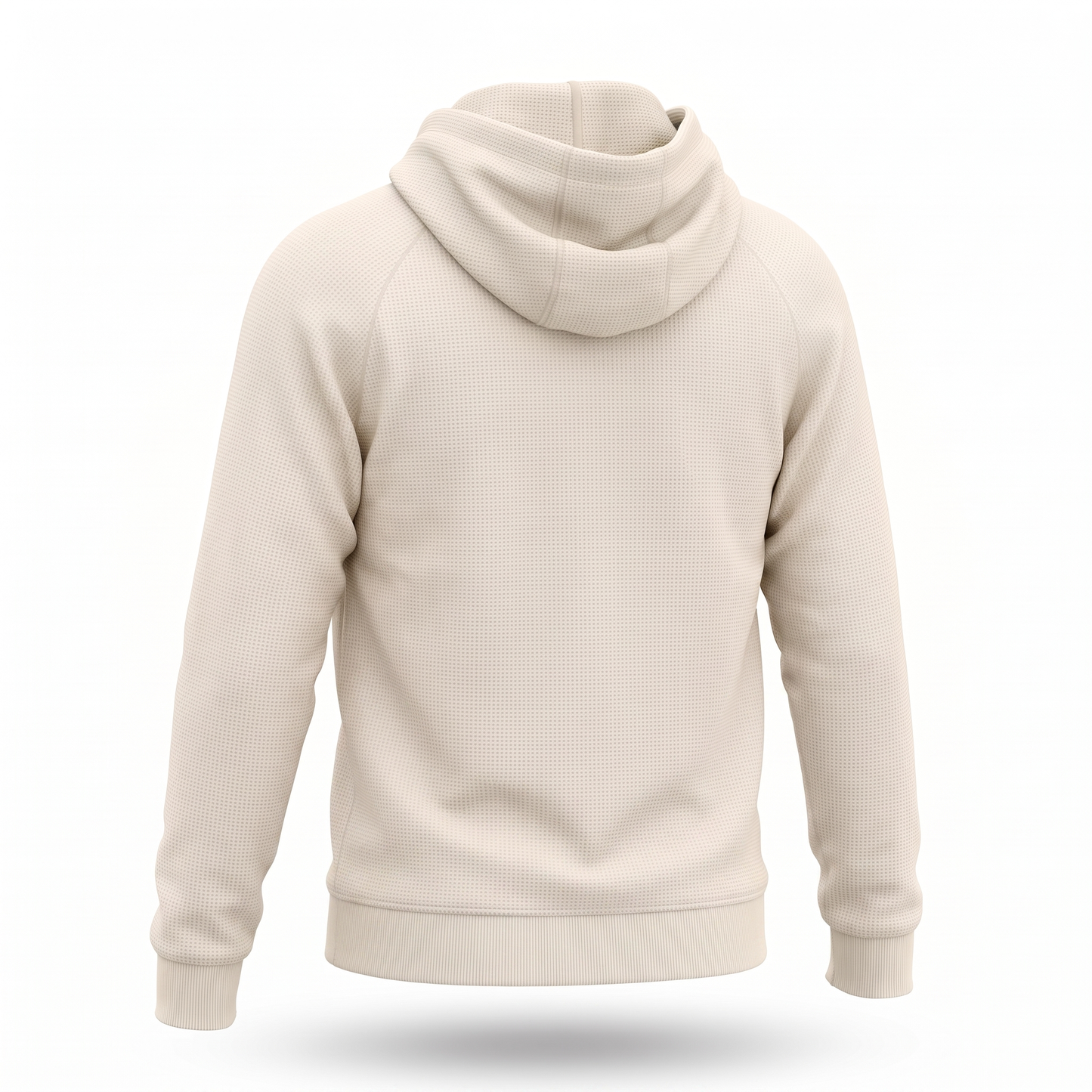 Waffle Hoodie Cream