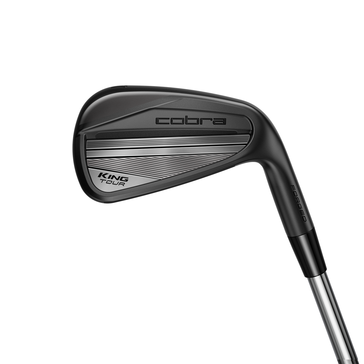 Cobra King Tour Black Rautasetti 5–PW KBS $-Taper 120 Stiff RH UUSI