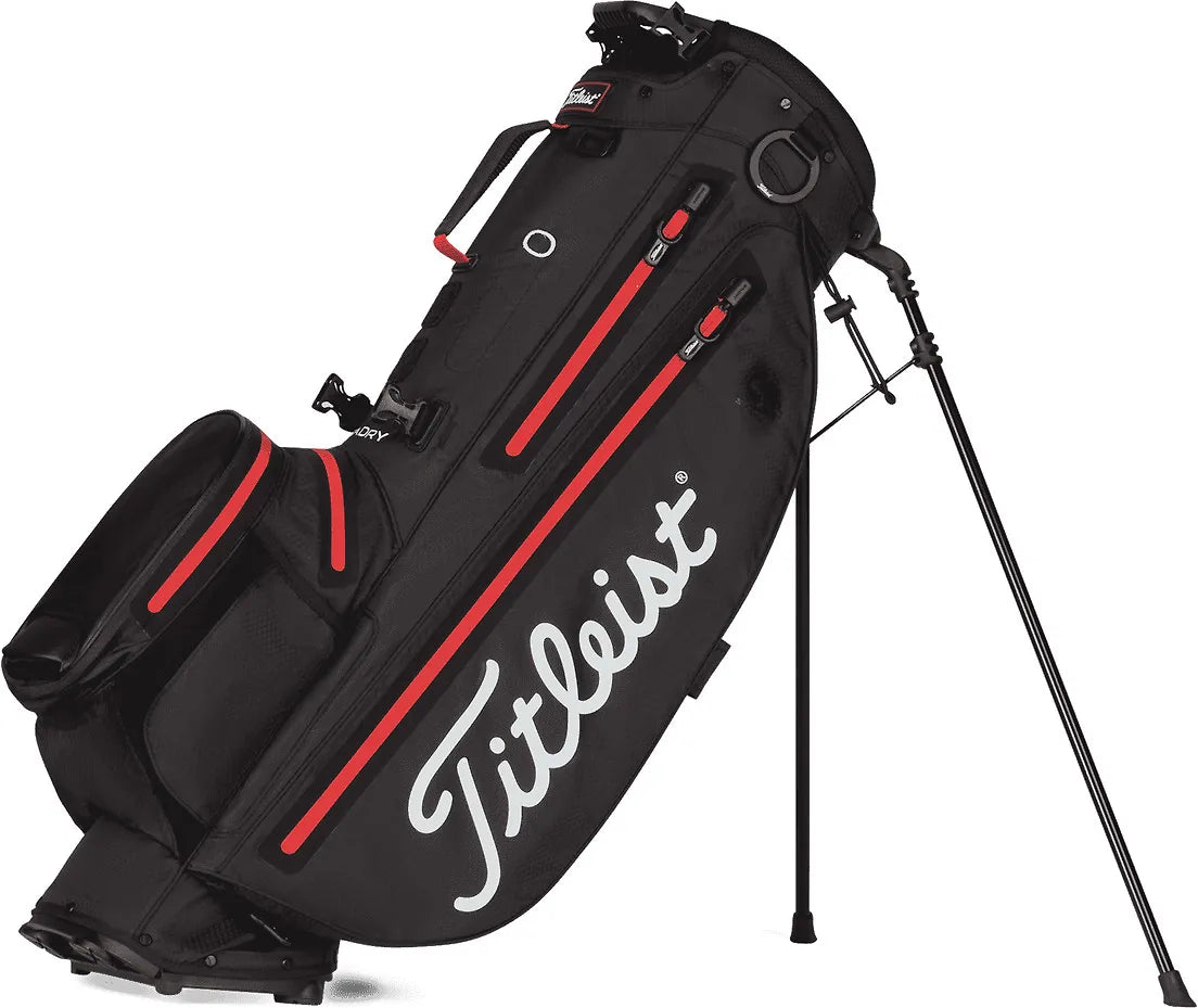 Titleist Player 4 Stadry Stand Bag Black/Red