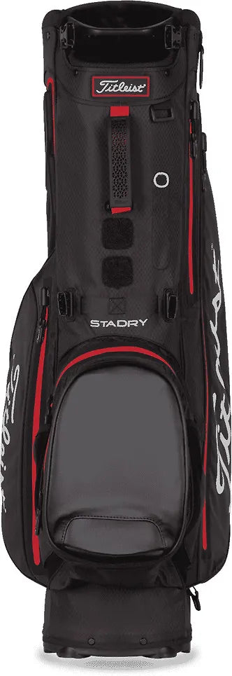 Titleist Player 4 Stadry Stand Bag Black/Red