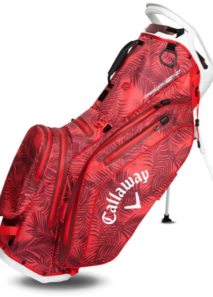 Callaway Fairway 14 HD Stand Bag Red Palms