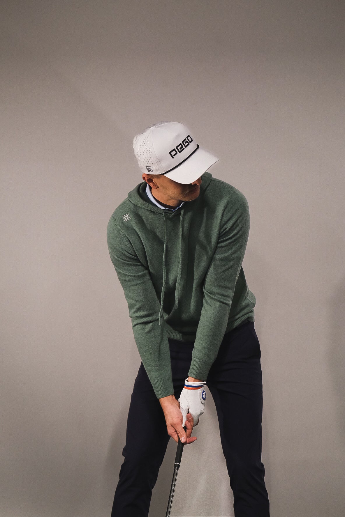 Cashmere Hoodie Green