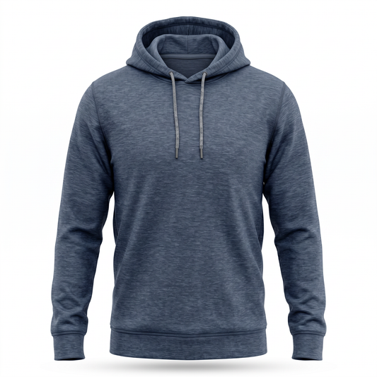 Essential Hoodie Black/Blue