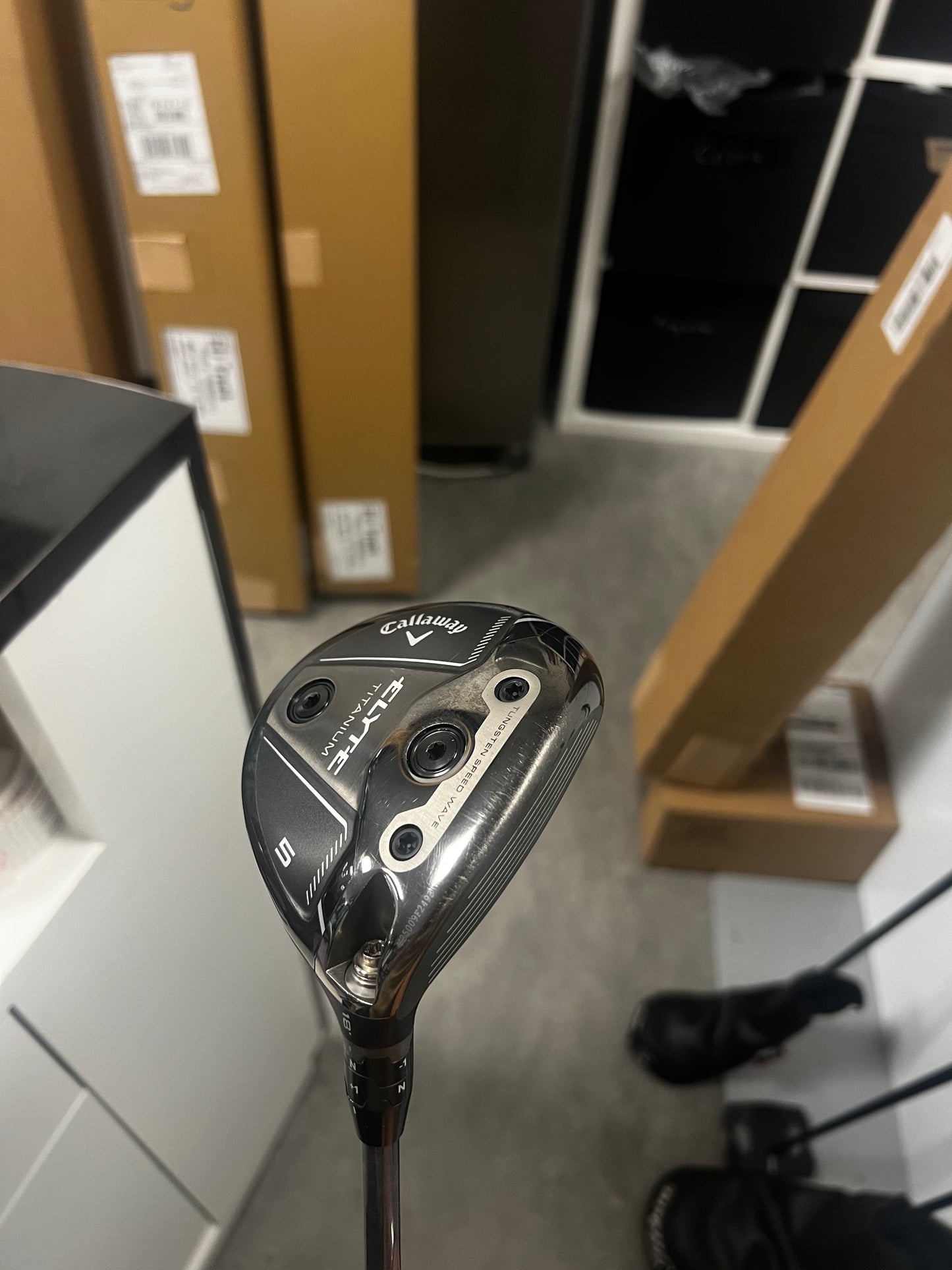 Callaway Elyte Titanium Väyläpuu 5W 18° Aretera 75 Stiff RH DEMO