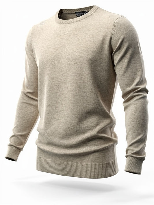 Cashmere Crew Neck Beige