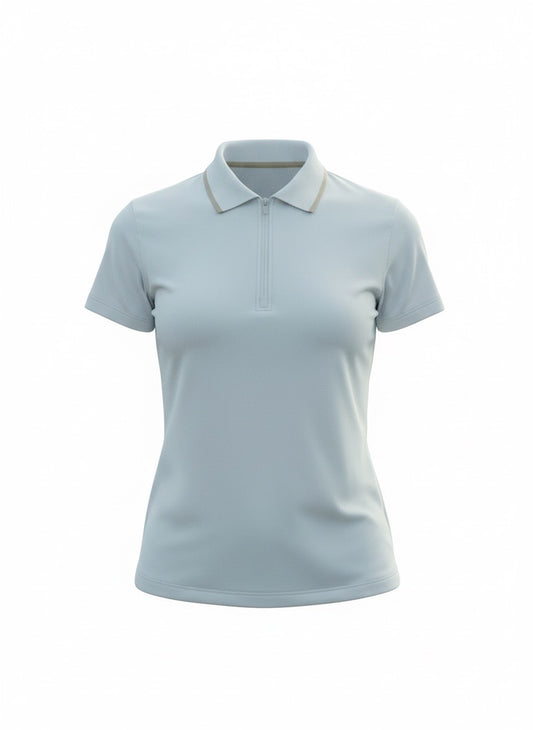 Women's Elegant Polo Shirt White