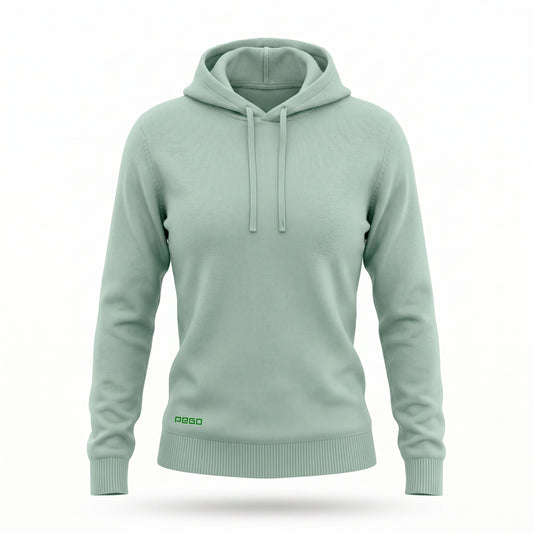 Cashmere Hoodie Women's Minty Green