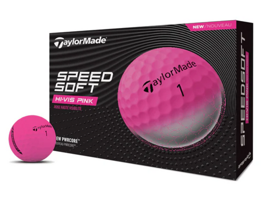 TaylorMade SpeedSoft Hi-Vis Pink