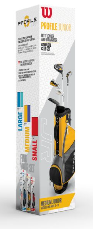Wilson Profile Junior Medium RH complete set