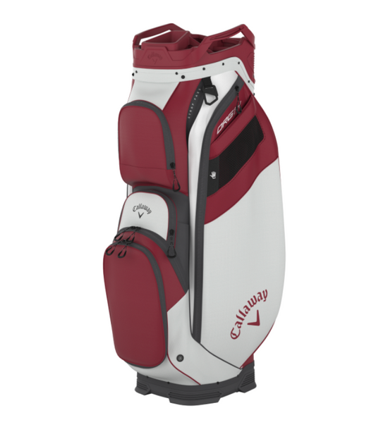 Callaway ORG 14 Cart Bag - White/cardinal
