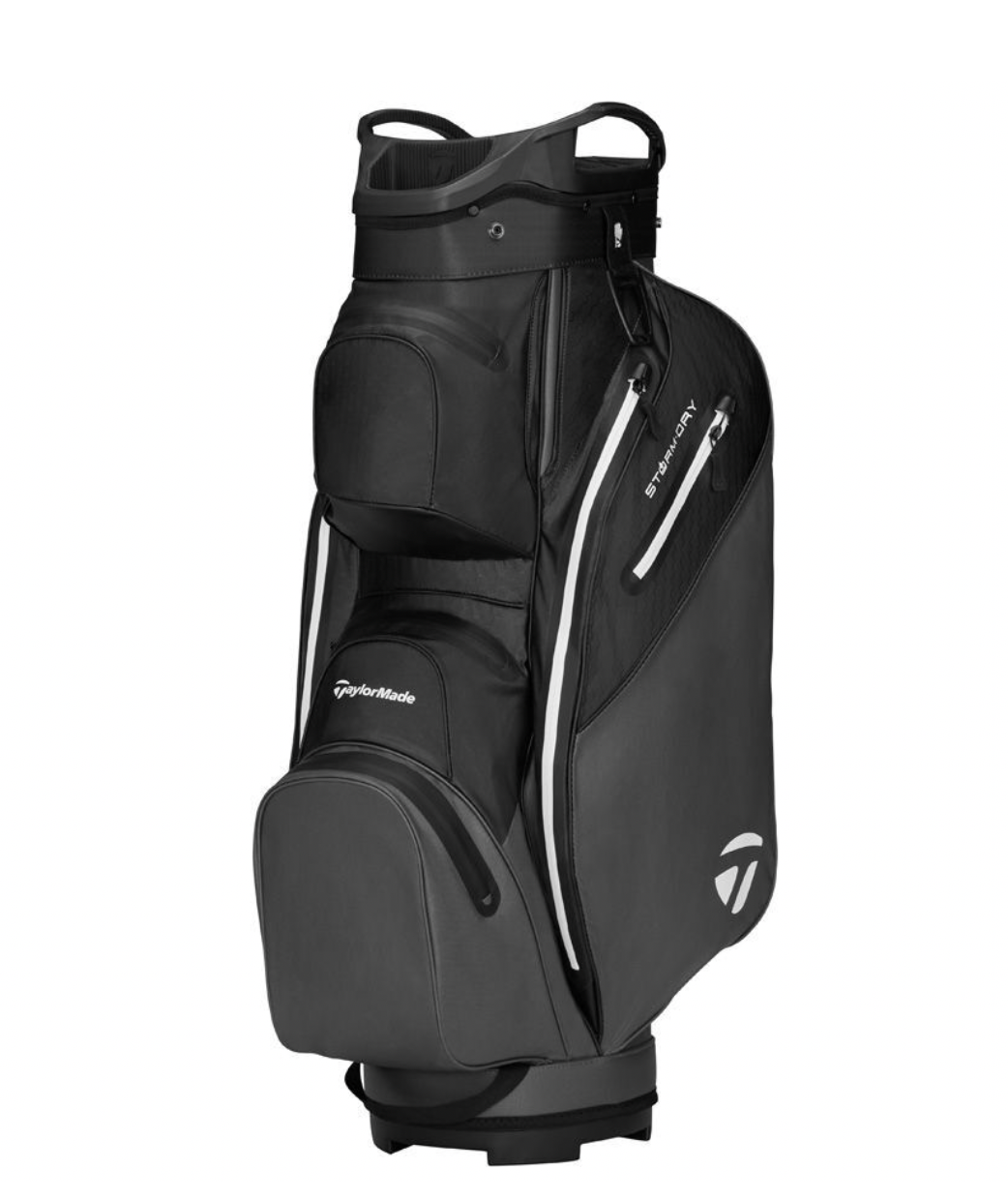 TaylorMade Storm Dry Cart Bag Gray/Black