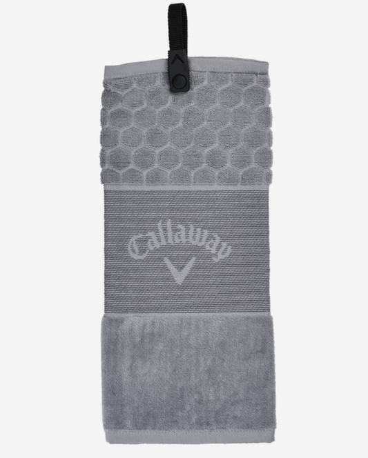 Callaway Trifold Towel Silver