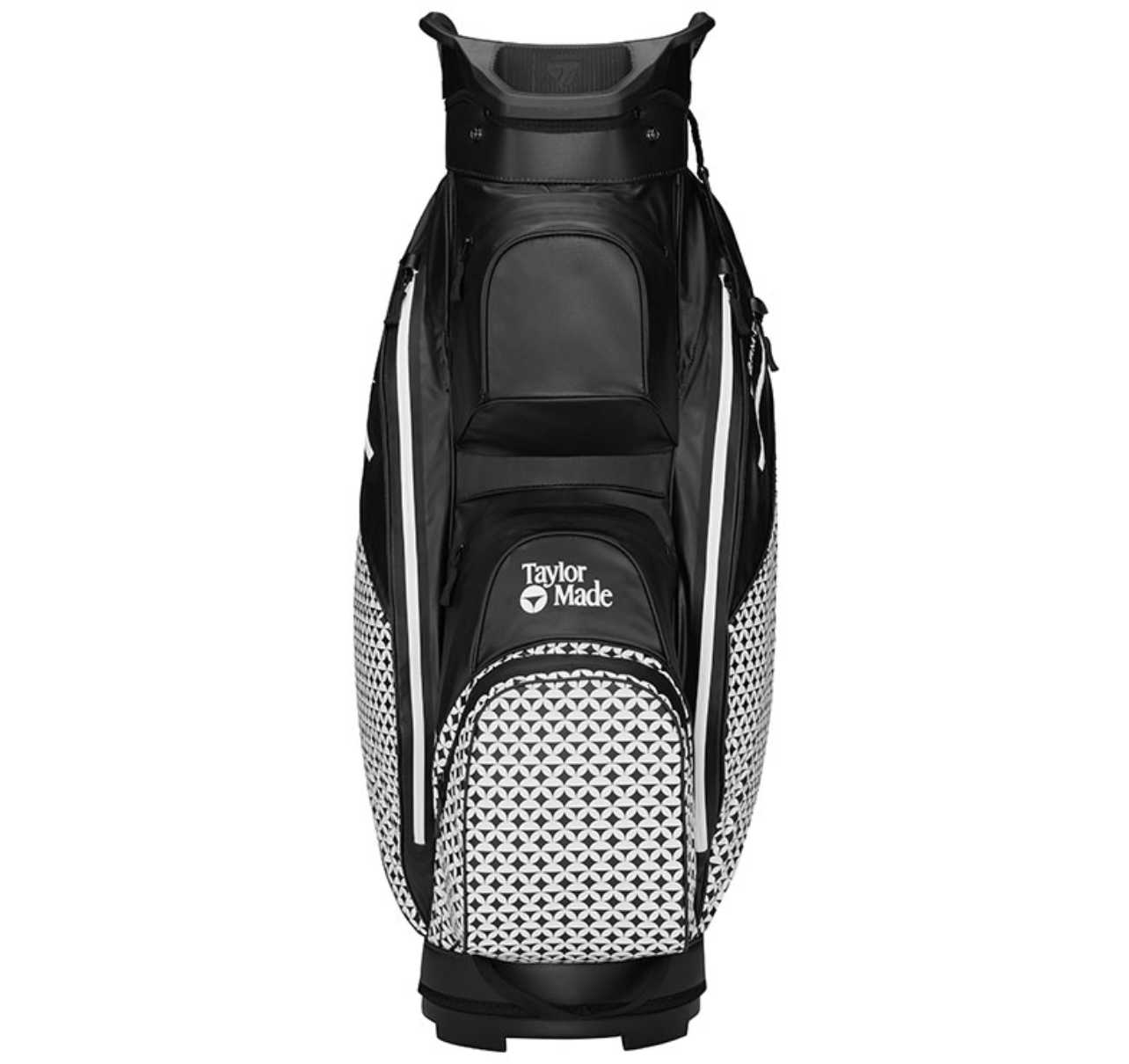 TaylorMade Storm Dry Cart Bag Black/White Pattern