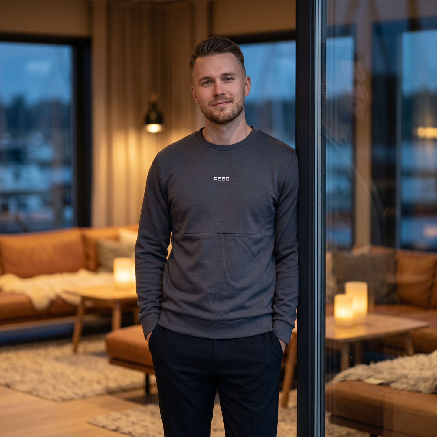 Elegant Crew Neck Shirt