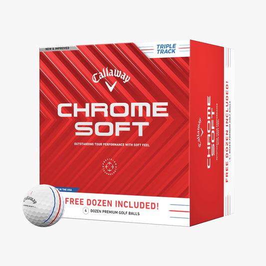 Callaway Chrome Soft Triple Track 4 Dozen