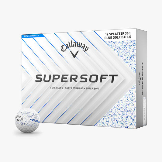 Callaway Supersoft Blue Splatter