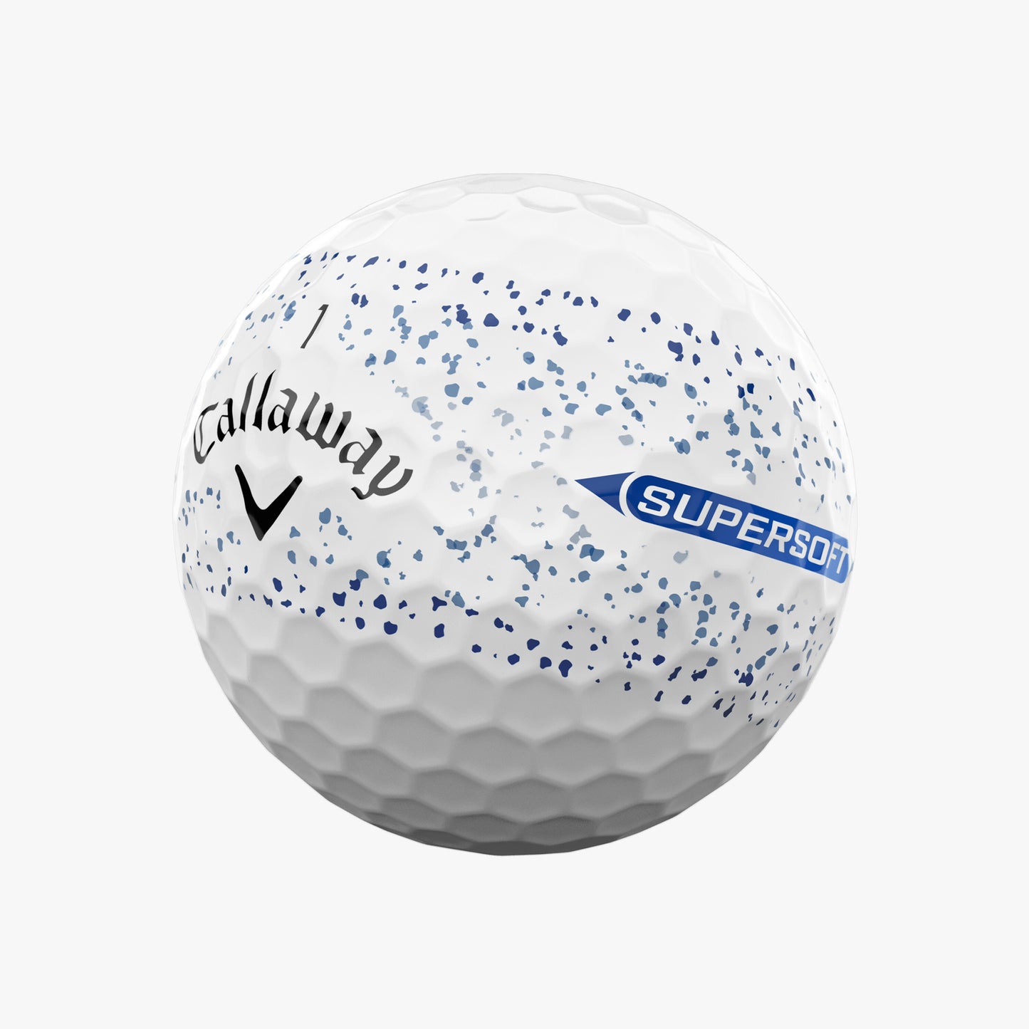 Callaway Supersoft Blue Splatter