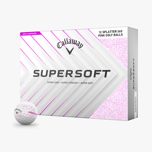 Callaway Supersoft Pink Splatter