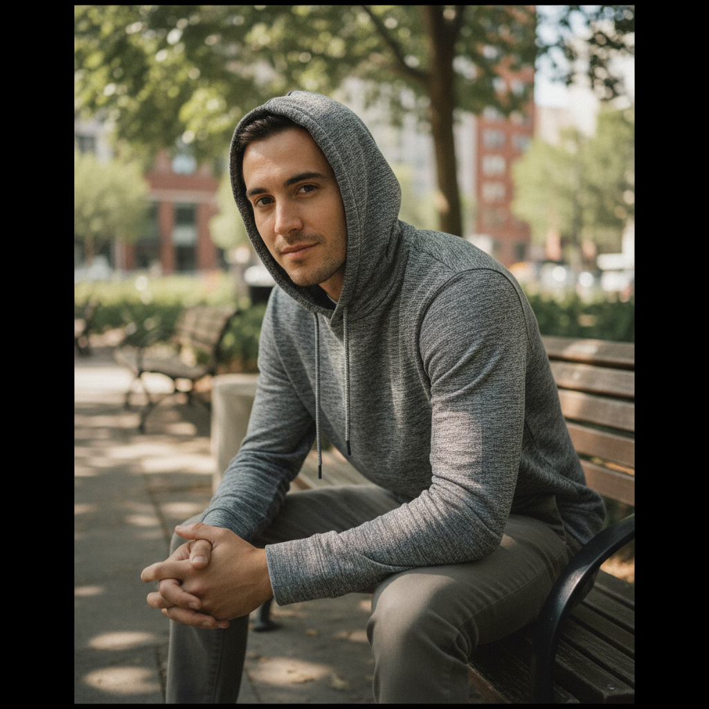 Essential Hoodie Light Grey