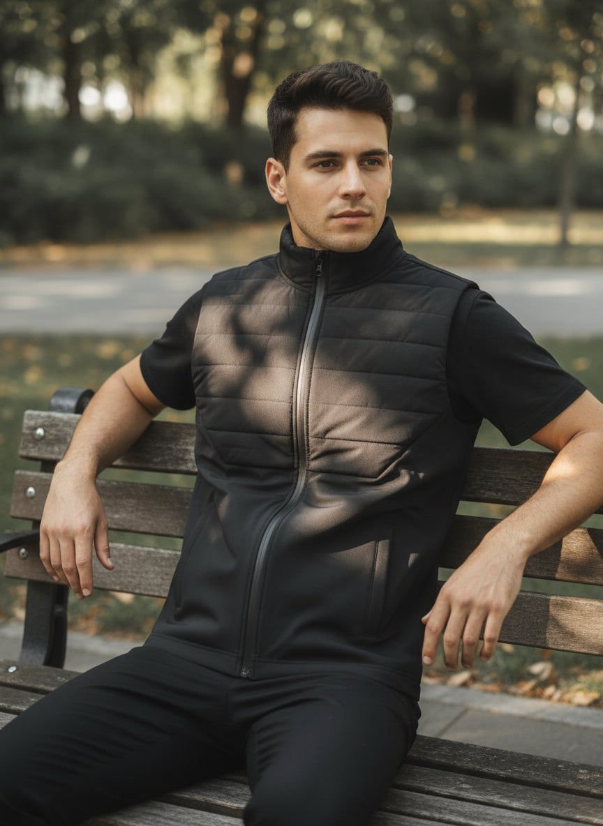 Essential Vest Black