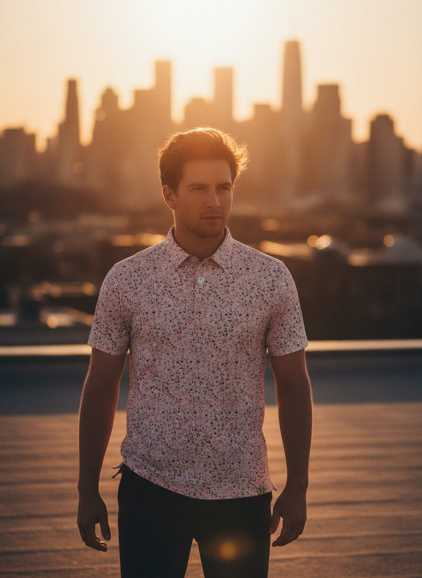 Speckle Polo Shirt