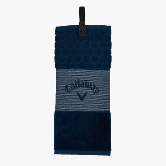 Callaway Trifold Towel 23 Navy